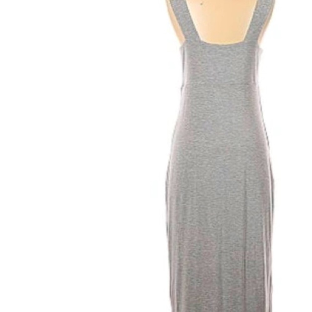 1. Athleta Grey Stretch Tank Maxi Dress XL